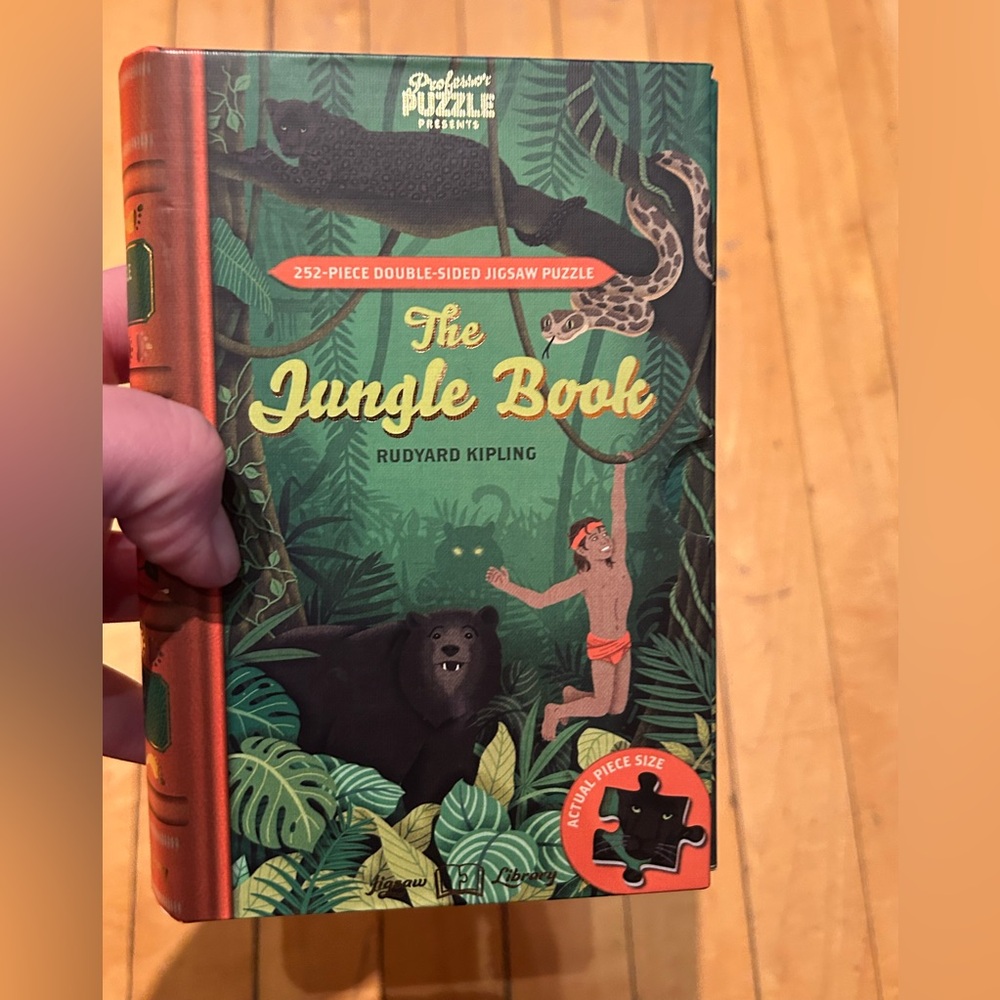 New sealed jungle book puzzle